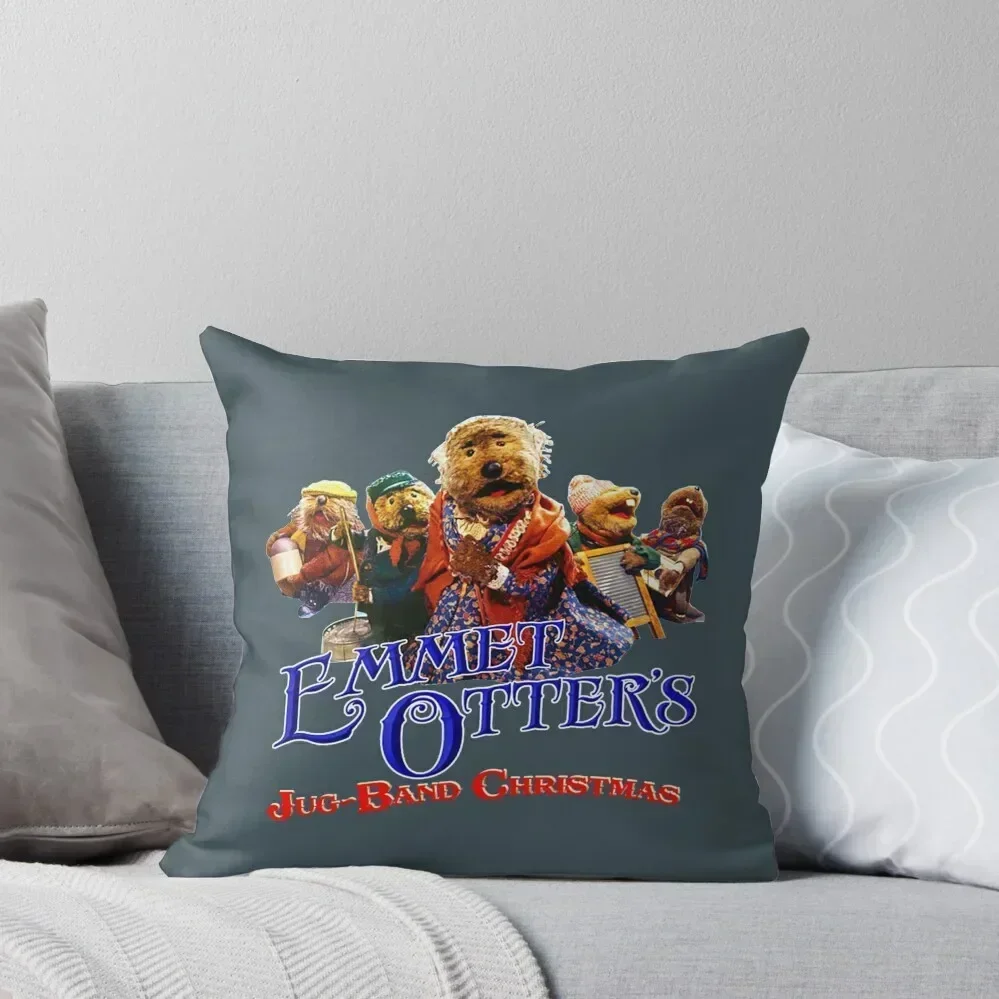 

Emmet Otters Jug Band Christmas Throw Pillow Christmas Covers Cushions For Sofa ornamental pillows Cushions For Children pillow