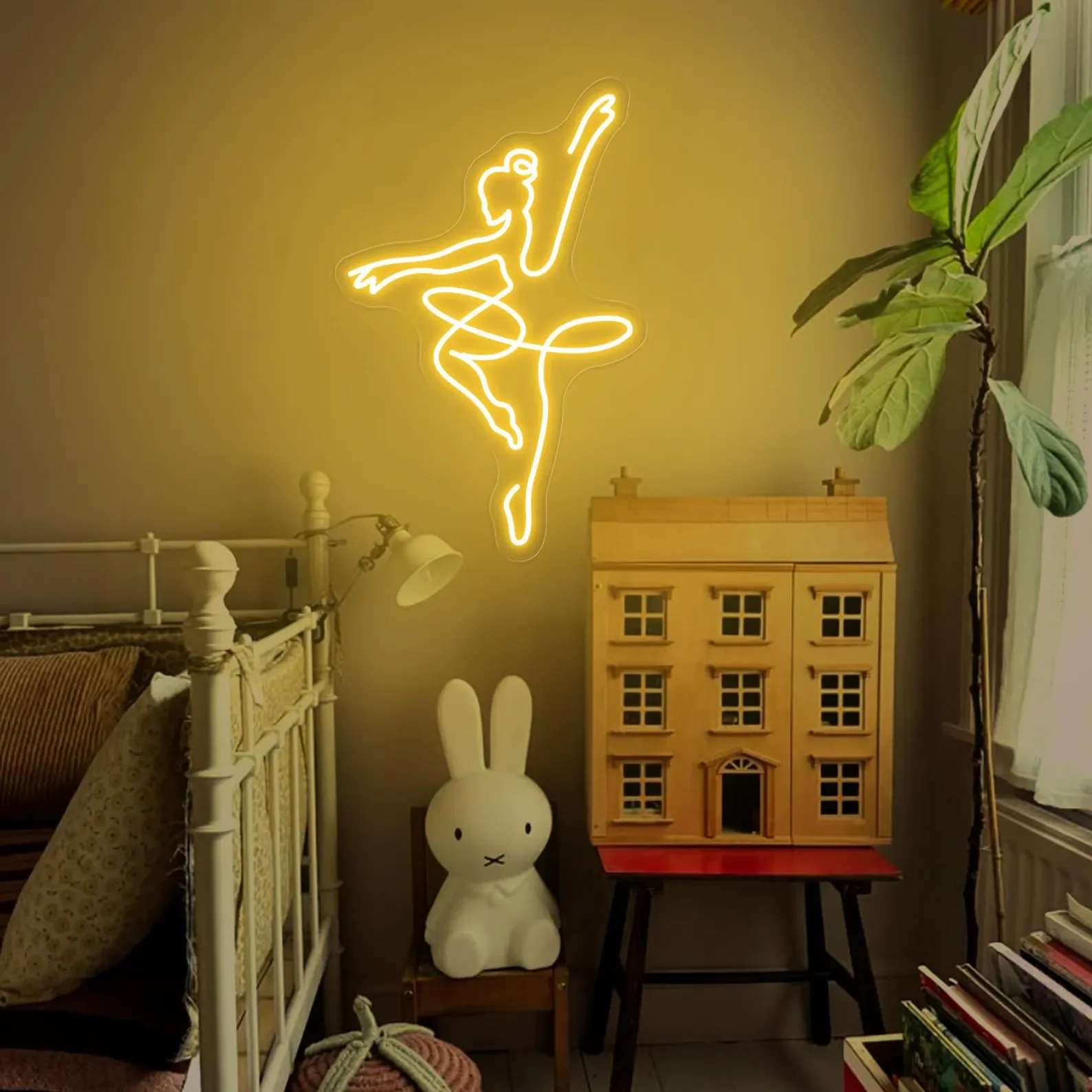 

Custom Ballerina Neon Sign, Dance Teacher Gift ,Custom Ballet Dancer Gifts, Dancer Room Decor, Birthday Gift