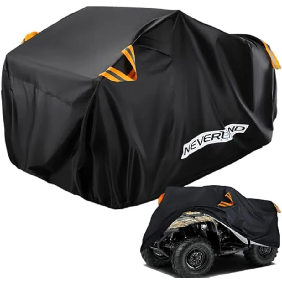 

ATV Cover Waterproof Heavy Duty All Weather Protection '' 4 Wheeler Covers Outdoor Srage Compatible with Polaris Sportsman KFX