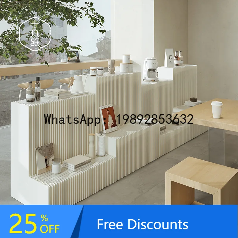 

YFY Display Rack Exhibition Store Live Streaming Product Centerpiece Display Cabinet Four-Tier Display Rack