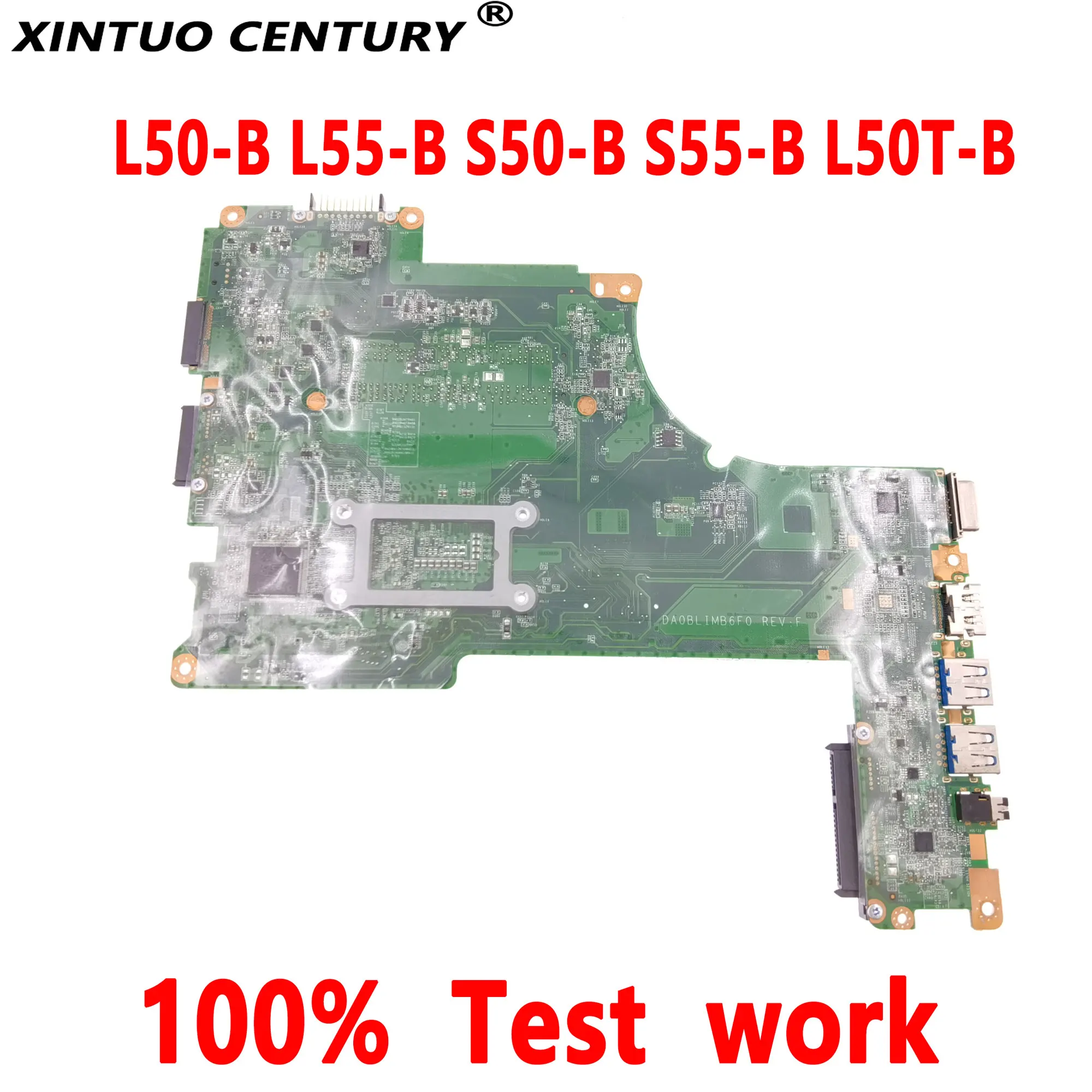 For TOSHIBA Satellite L50-B L55-B S50-B S55-B L50T-B Laptop Motherboard DA0BLIMB6F0 Motherboard with I3 CPU DDR3 100% Test Work