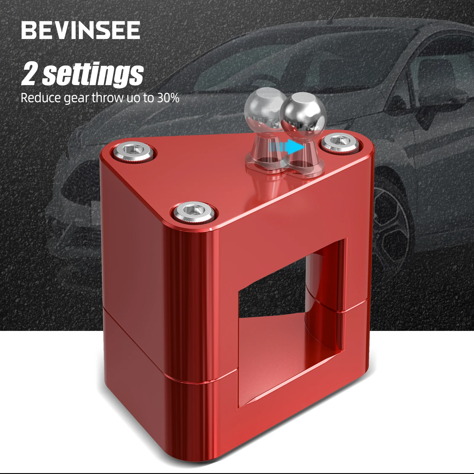 Shifter de engrenagem curto de mudança rápida para Ford Fiesta MK6 ST180 (para UE)/para Ford Fiesta MK7 ST180 (para Reino Unido)/para Ford Fiesta ST180 (para EUA)