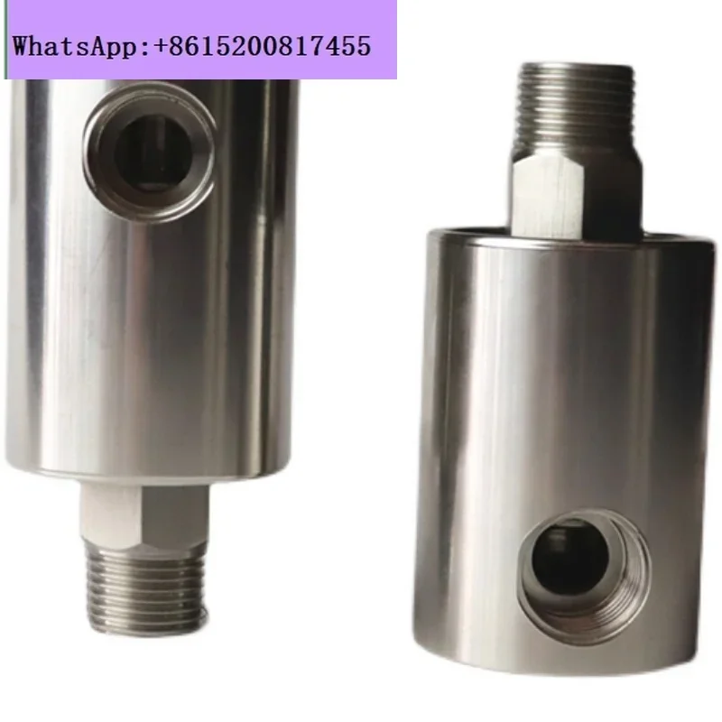 1  PCS  M16 * 1.5 clutch air-through high-speed rotary joint Aluminum shell replaces Dublin import rotary joint