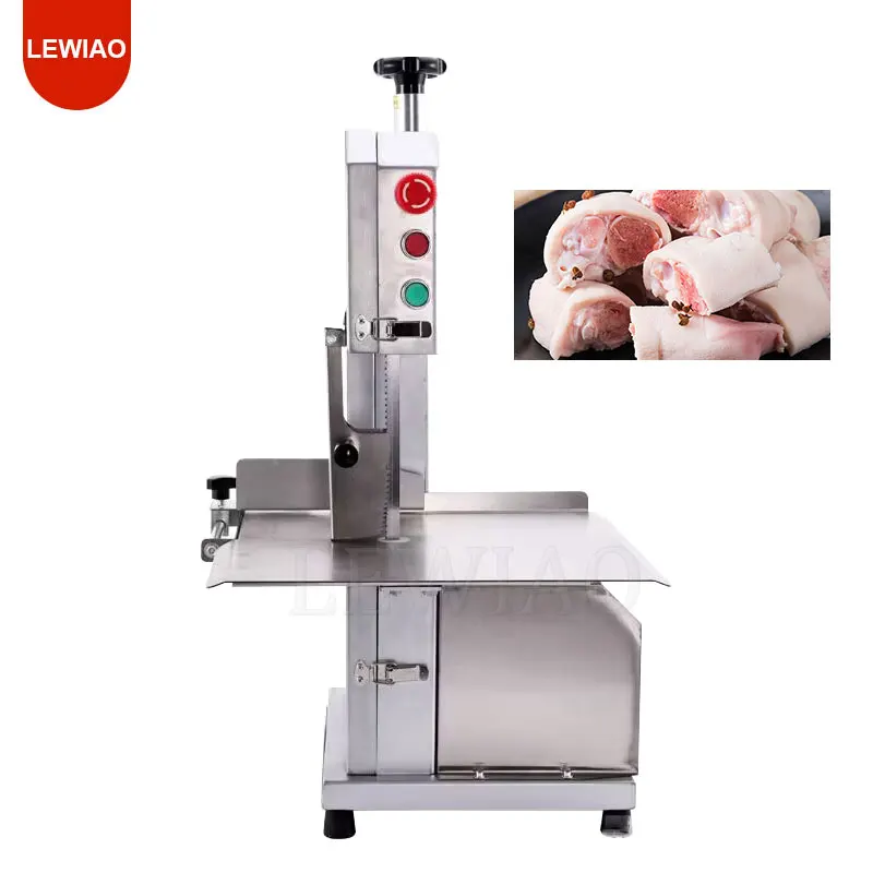 

Bone Sawing Machine Commercial 304 Stainless Steel Pork Trotters Frozen Meat Fish Cutting Machine