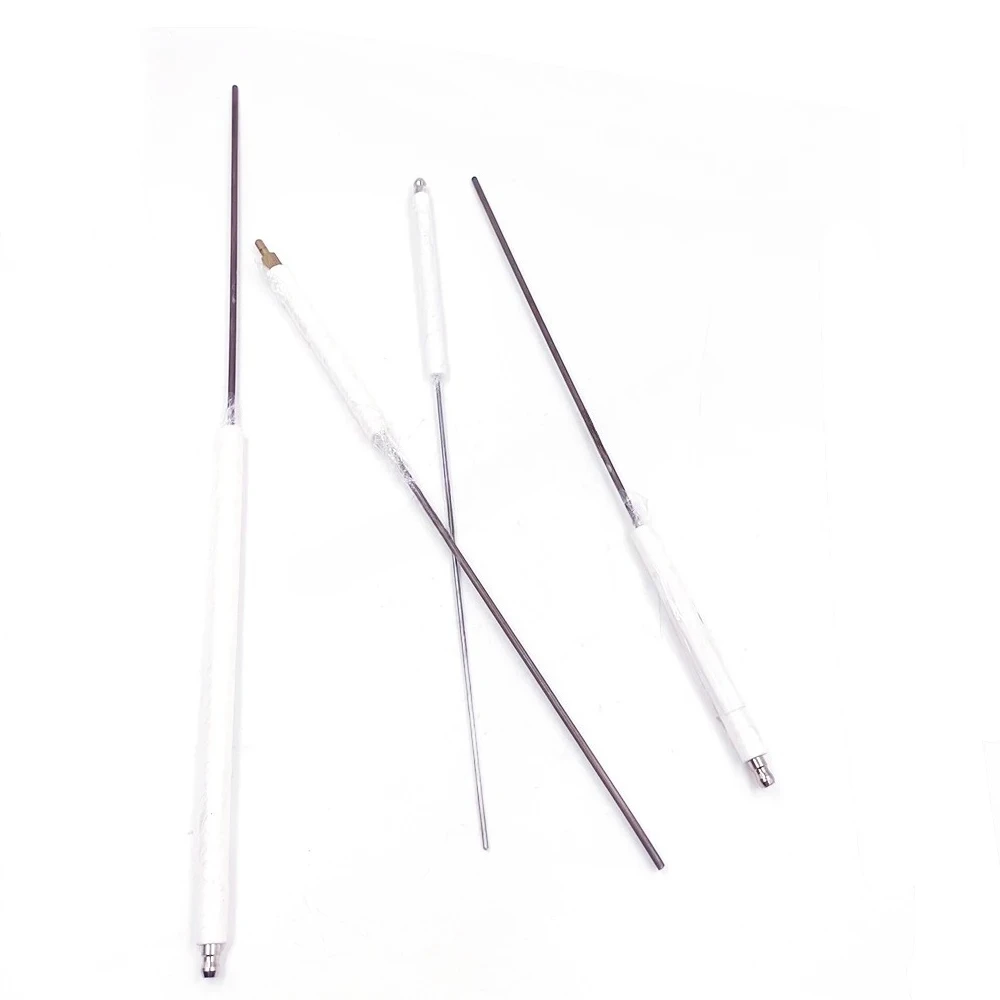 Ignitor Rod For Gas Burner Diesel Stove Head Ceramic Ignition Electrode Long Ignitor Needle Flame Detection Probe