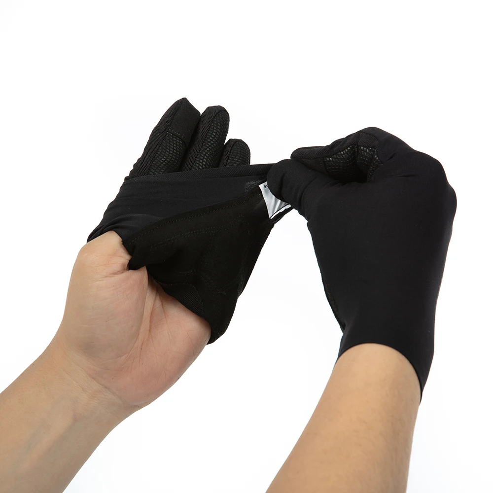 YKYWBIKE Fahrradhandschuhe Vollfinger MTB Fahrradhandschuhe Touchscreen Sporthandschuhe Fahrradhandschuhe Unisex Atmungsaktive stoßfeste Handschuhe – Detail 7