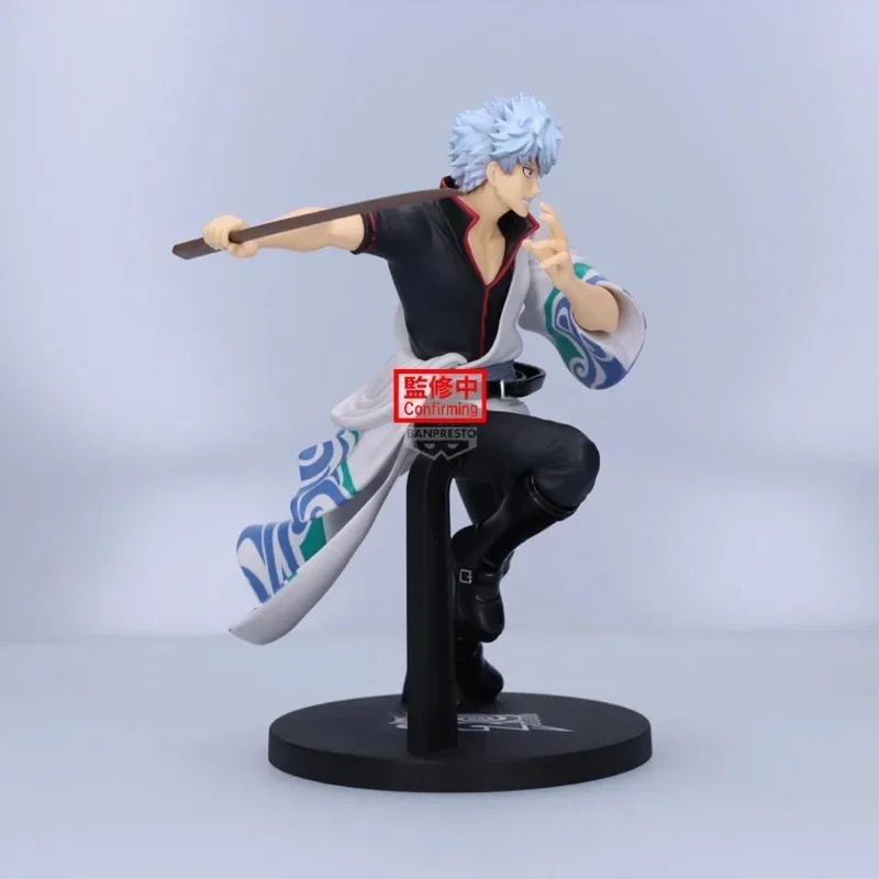 Genuine Brand New and Unopened Bandai Banpresto Sakata Gintoki Anime Action Figures Model Desktop Decoration Decoration Gift