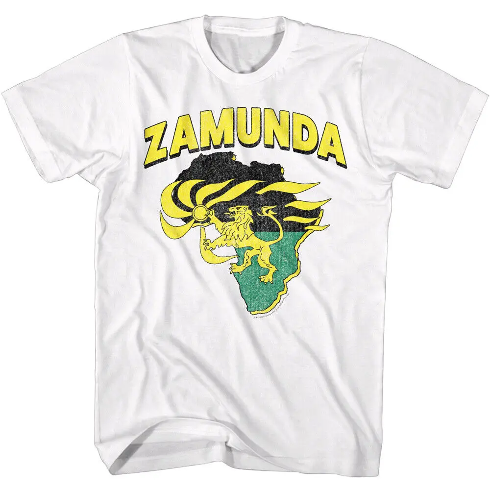 Coming To America Movie Africa Map Zamunda Lion Flag Photo Men's T Shirt