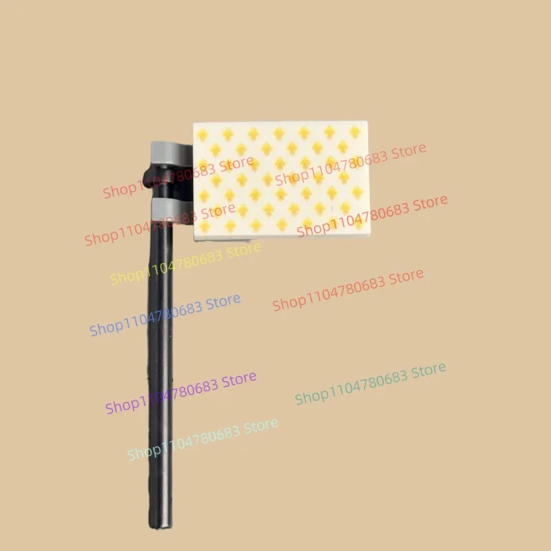 MOC اللبنات الحرة العلم الفرنسي DIY تجميع نموذج عرض قطعة الكرتون أنيمي الملحقات لعبة تعليمية هدية تحصيل