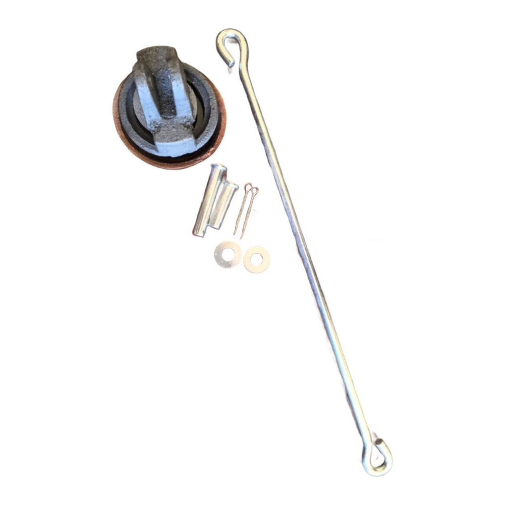 

Piston Boot Replacement for Model 75 Hand Pumps Complete Set with Galvanized Piston Rod and Pins for Garden Water Use