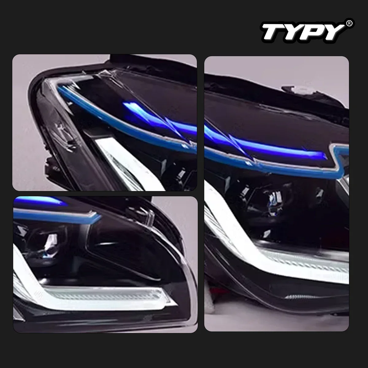 

TYPY Новая светодиодная фара, обновленная, модифицированная для BMW X1 E84 2010-2015, фара с динамическим сигналом, автоаксессуары