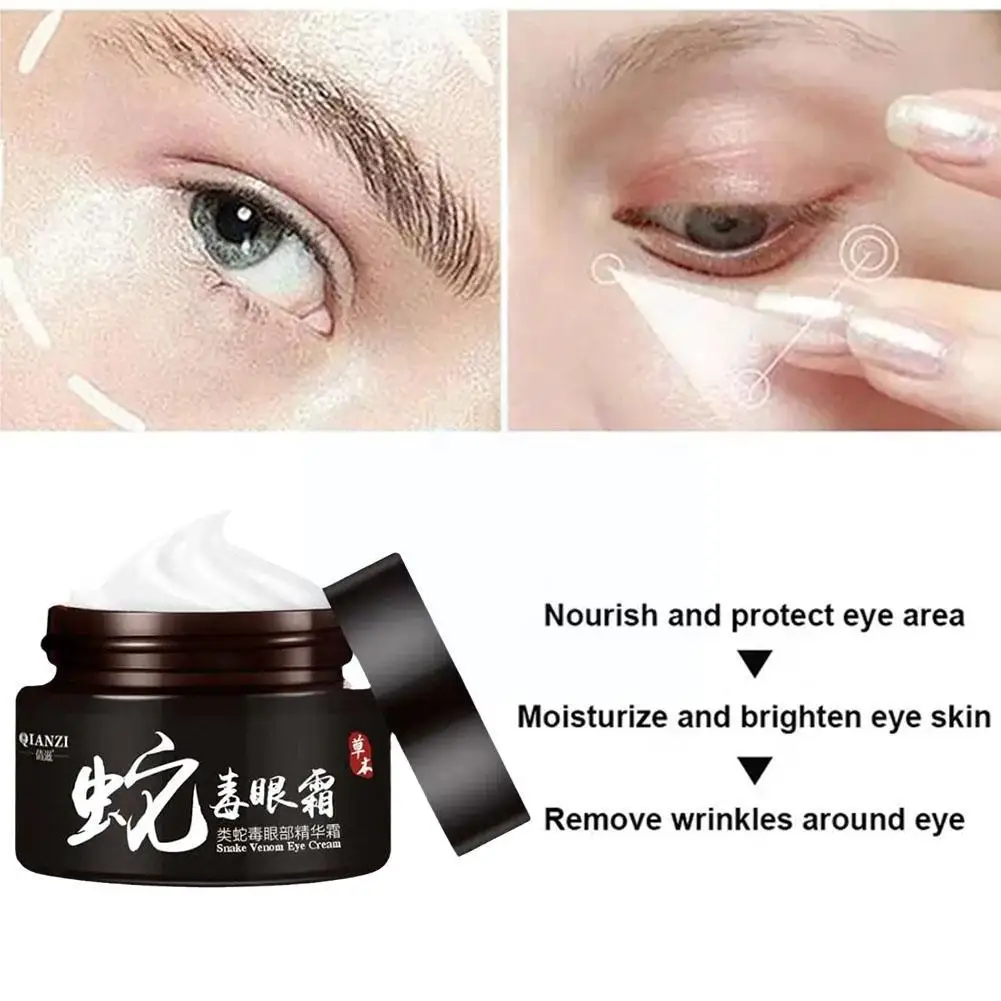 30g Anti-wrinkle Eye Cream Fade Fine Lines Anti Dark Eye Bags Eye Anti-aging Firm Cream Puffiness Remove Care Serum Circles V8z0