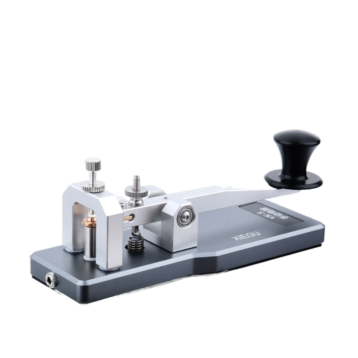 XIEGU VK-5 manual key, straight key, shortwave radio CW transmitter key 3.5mm interface