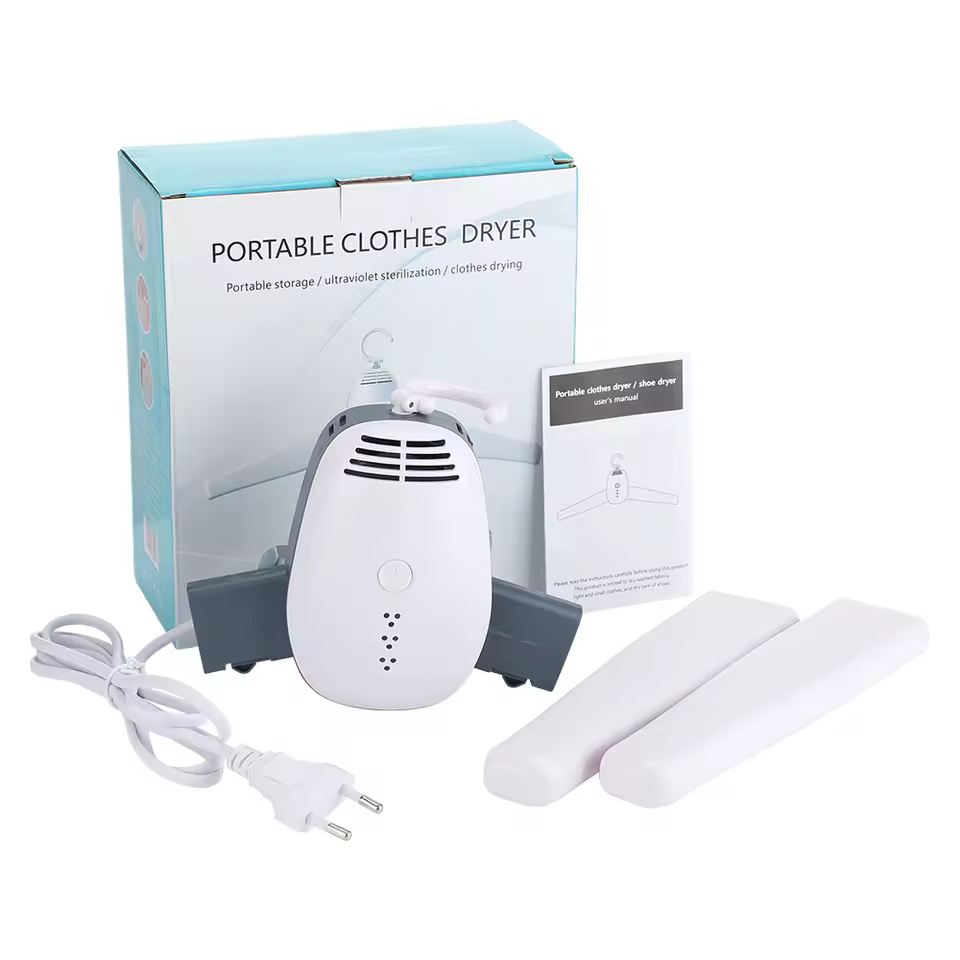 스마트 휴대용 건조기 작동 모습