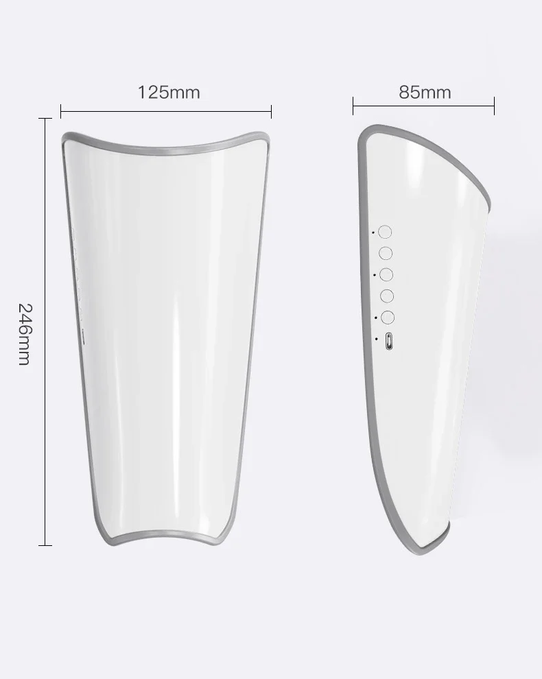 2024, новый тонкий массажер для ухода за ногами и мышцами теленка, массажер для разминания шиацу с подогревом, электрическая машина для массажа ног