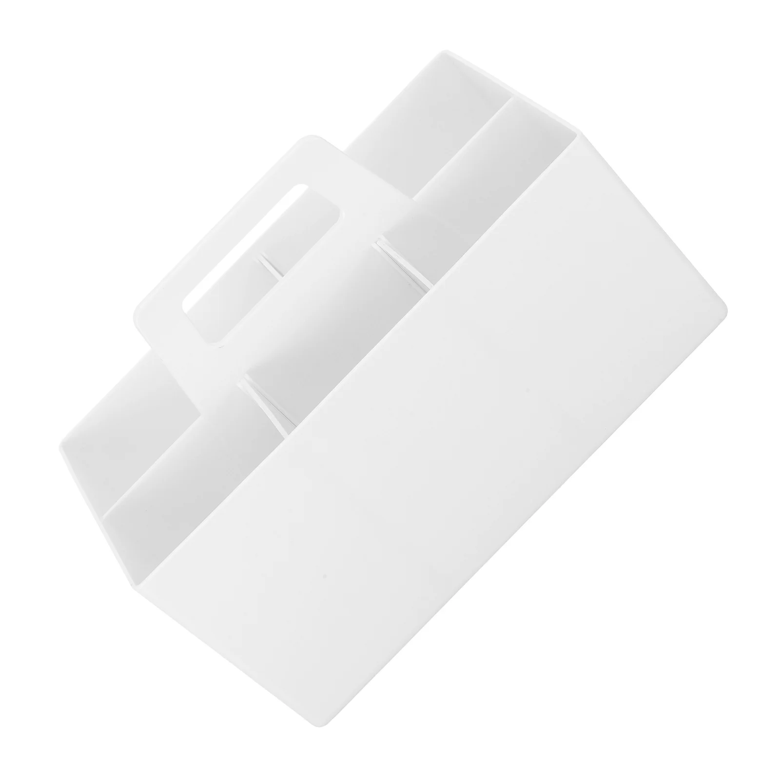 

Multifunctional Desktop Storage Box Organizer Case for Makeup Brushes Lipsticks Sundries Organizing Box Tabletop