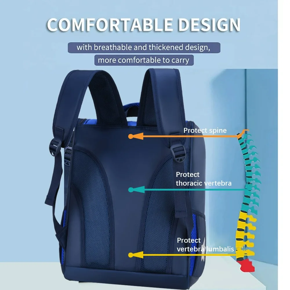 Школьные сумки, Школьные рюкзаки для мальчиков, детей, подарки, синие