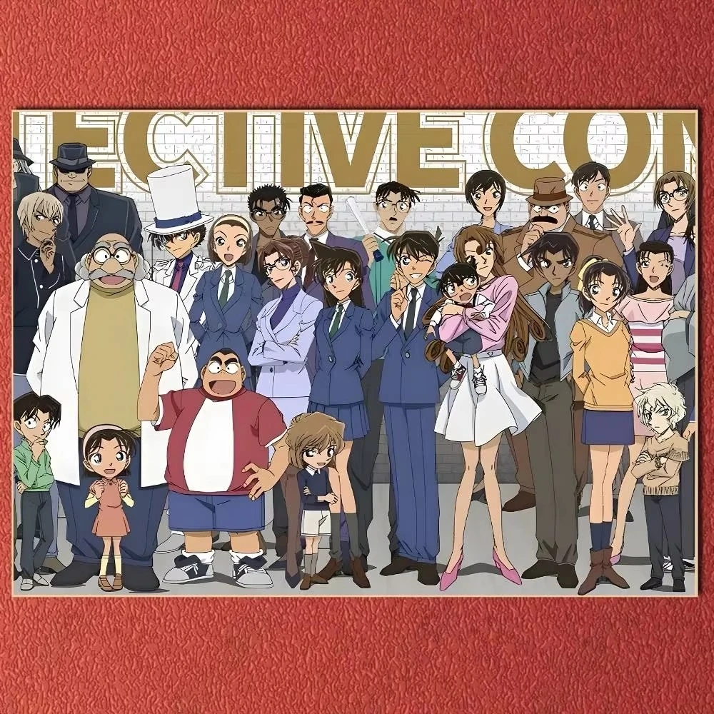 500/1000/1200/2000PCS Puzzles Classic Anime Detective Conan Jigsaw Modern Anime Home Decor Gift Educational Toys for Kids