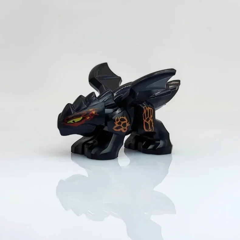 Mini Fliegender Drache Bausteine Figuren DIY Zusammenbaubares Drachenmodell Sammlerstück Konstruktionsspielzeug Geschenk – Detail 7