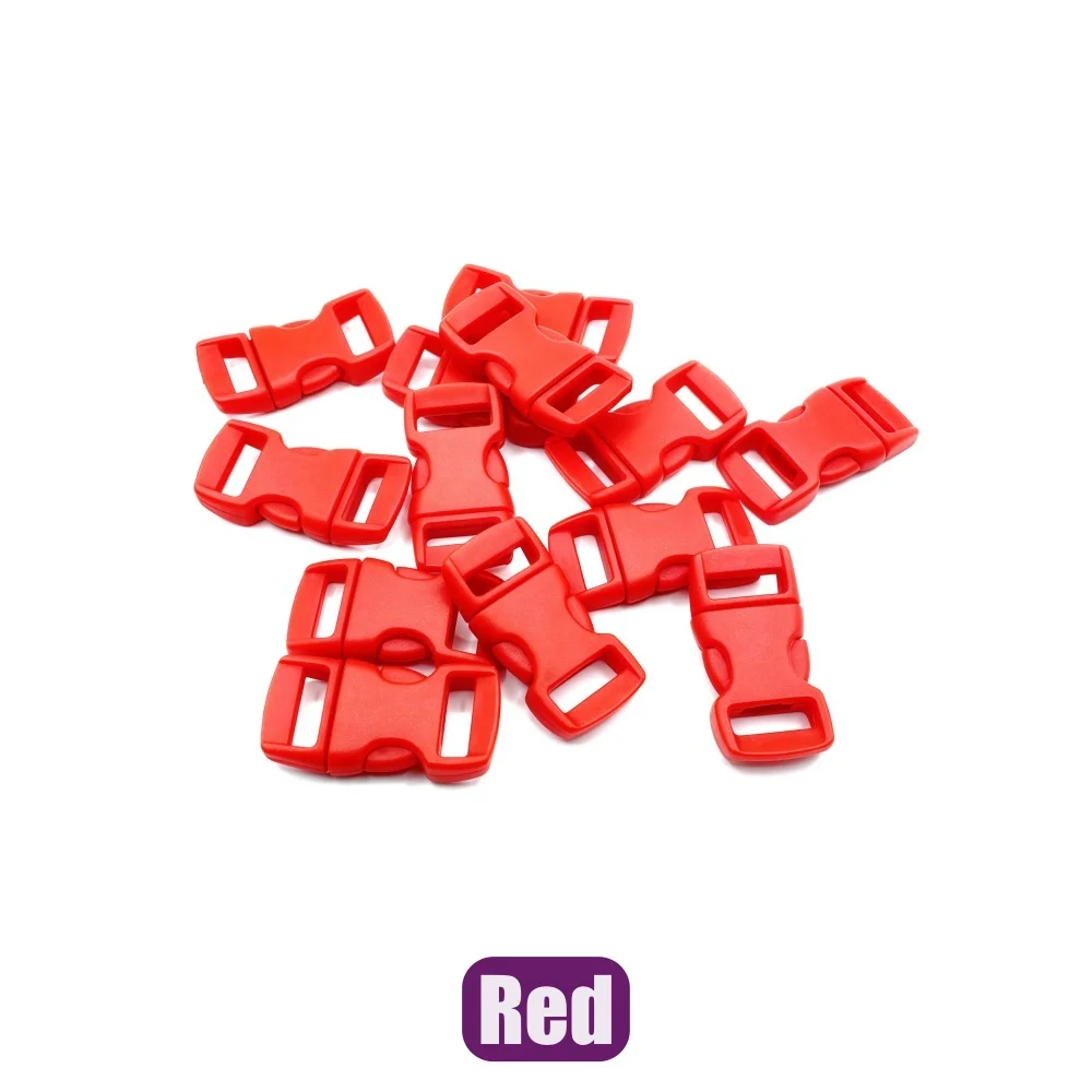500Pcs Plastic Side Release Buckle for DIY Accessories