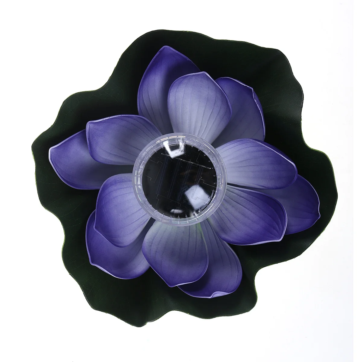 

Solar Powered Floating Lotus Flower Led Light 600Mah Waterproof For Pool Pond Garden Outdoor Colorful Purple