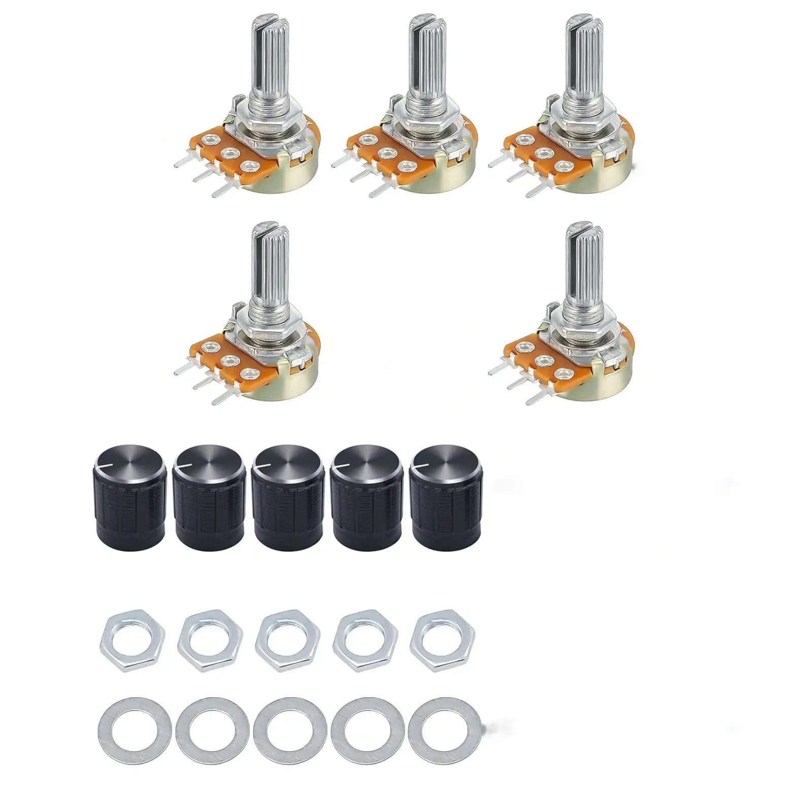 5Pcs WH148 Potentio…