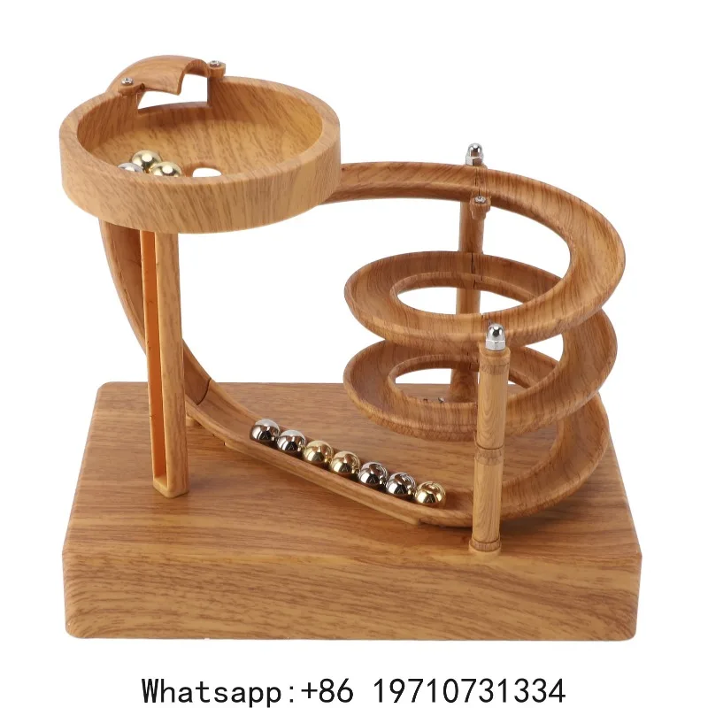 

Rolling Perpetual Motion Machine Exquisite Art Perpetual Motion Machine Ornament Decoration Relaxing for Playing