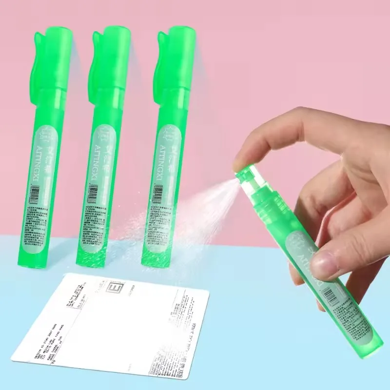 Eliminación de privacidad, pluma pulverizadora, Corrector de papel térmico, protección de datos, protección de privacidad, líquido corrector, herramienta exprés portátil