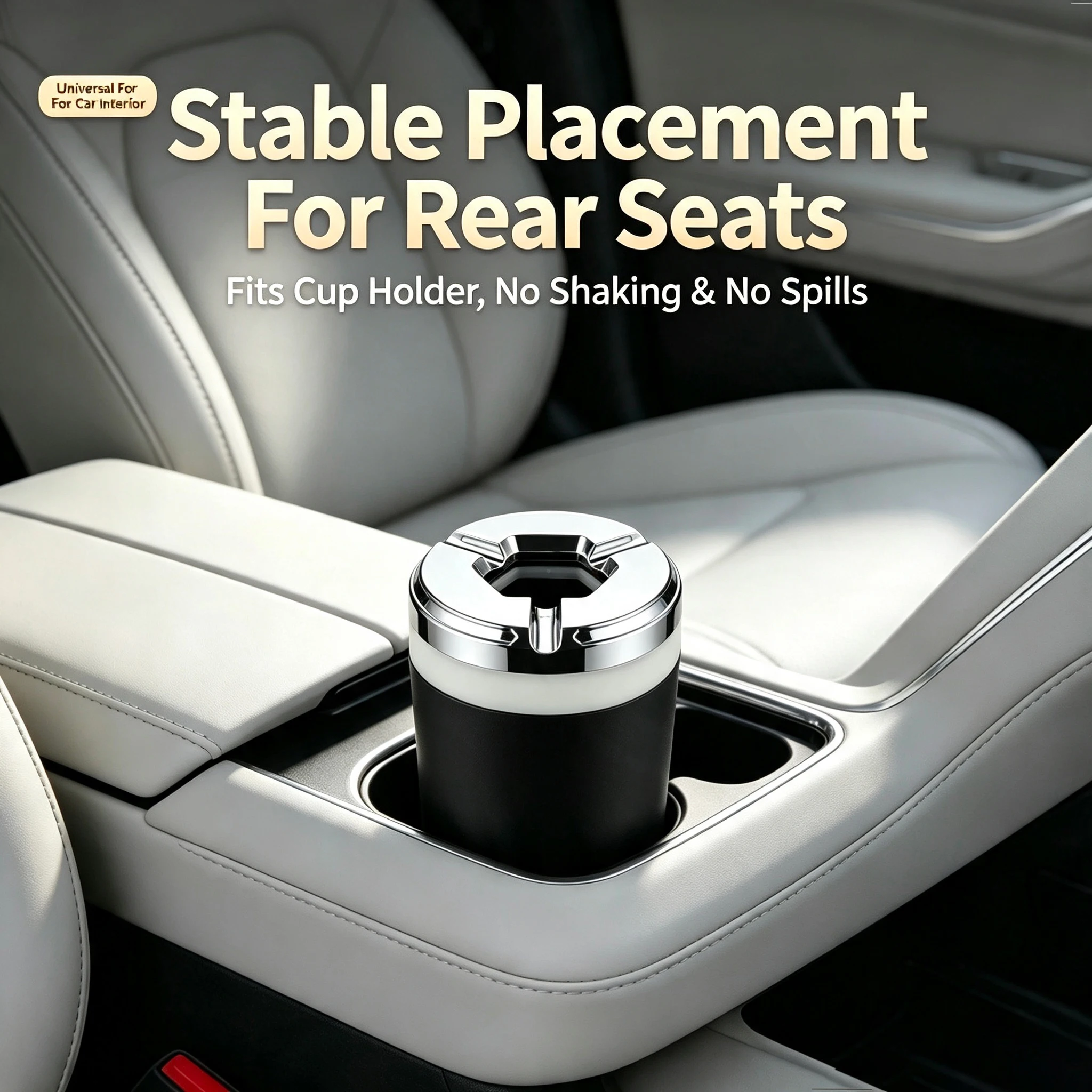 New General Motors Car Advanced Ashtray Inner Tank Creative Rotating Open Lid Anti Flying Interior Supplies