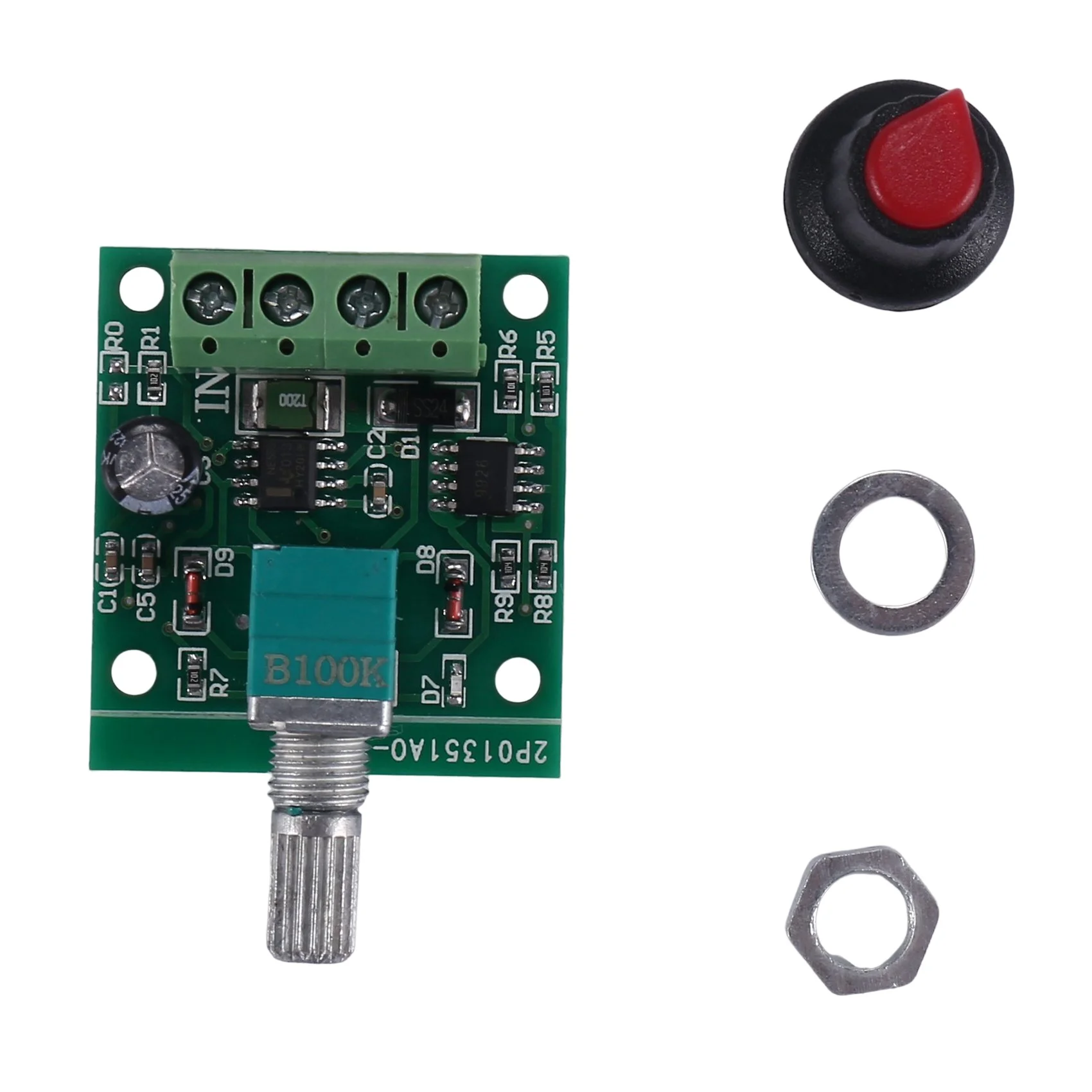 

1.8v 3v 5v 6v 7.2v 12v 2A 30W DC Motor Speed Controller (PWM) 1803BK Adjustable Driver SwitchAB32