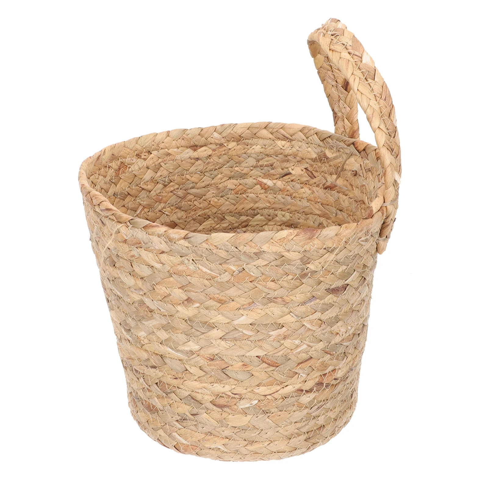 

Seaweed Weaving Storage Baskets Wall Hanging Decorative Flower Holder Large Wicker Basket Laundry Collapsible Home Scene