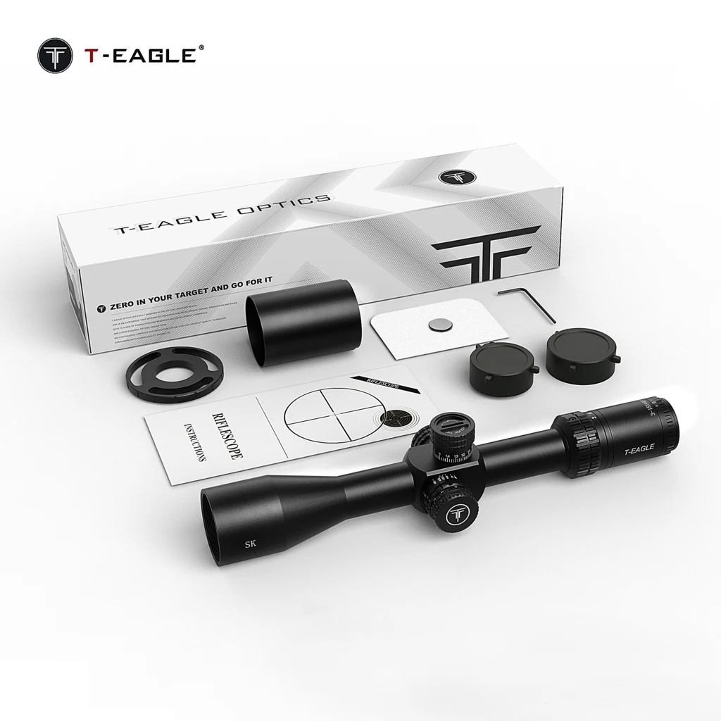 Imagem -06 - T-eagle-ffp Tactical Riflescope Spotting Scope para Caça Iluminação Air Gun Airsoft Optical Sight 315x44