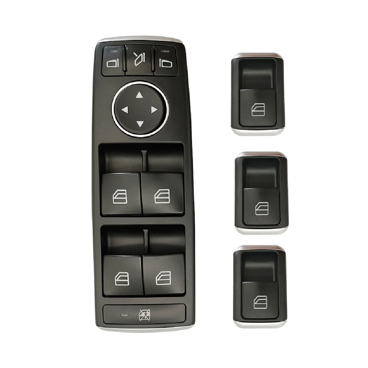 Car Electric Window Control Panel with Folding Switch for W204 204 W212 2049055402 2049058202