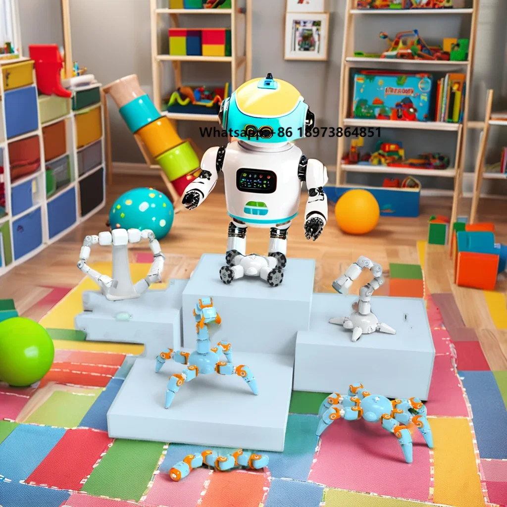 

2024 Hot Selling Educational Robot Toys for Kids Programming Robots Electronic Toy for Children