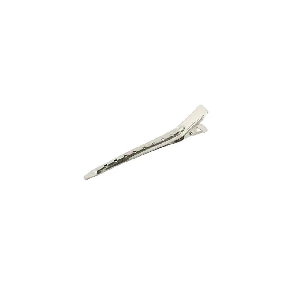 

10pcs Hair Styling Tools Hairdressing Hairpins Hair Locating Clip Hair Fluff Tools Curl Hair Clip 8/ 12 Holes Duckbill Clip
