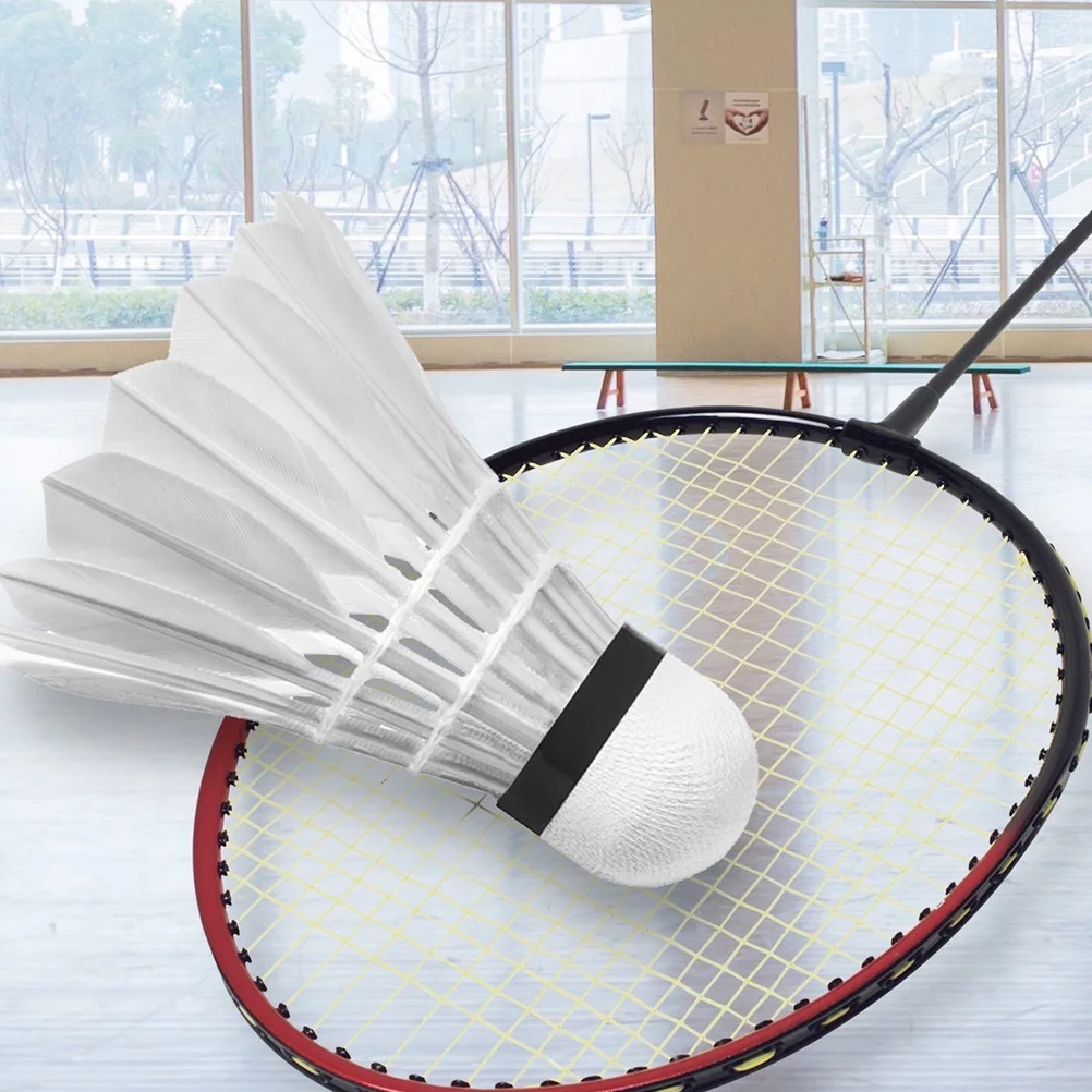 

8 Pcs Badminton Accessories Shuttlecock Goose Bambinton Shuttlecocks Balls Led Dolao Durable