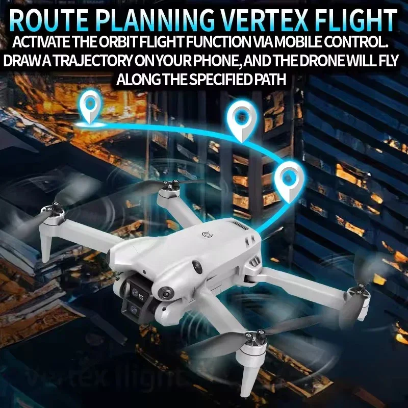 Xiaomi S101 Drone 8K HD كاميرا مزدوجة احترافية 5G WiFi 120 °   طائرة بدون طيار ESC واسعة الزاوية مع شاشة تجنب العوائق كوادكوبتر 20000 متر