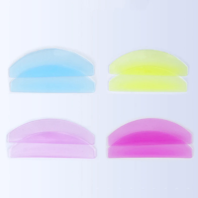 Box-packed Silicone Eyelash Perm Pads Lashes Rods Shield Lifting 3D Eyelash Curler Accessories Applicator Makeup Tool