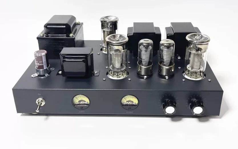[58]New FU50 small 300B single-ended Class A tube power amplifier scaffolding feverbile machine kit finished product Xingangbile view 4