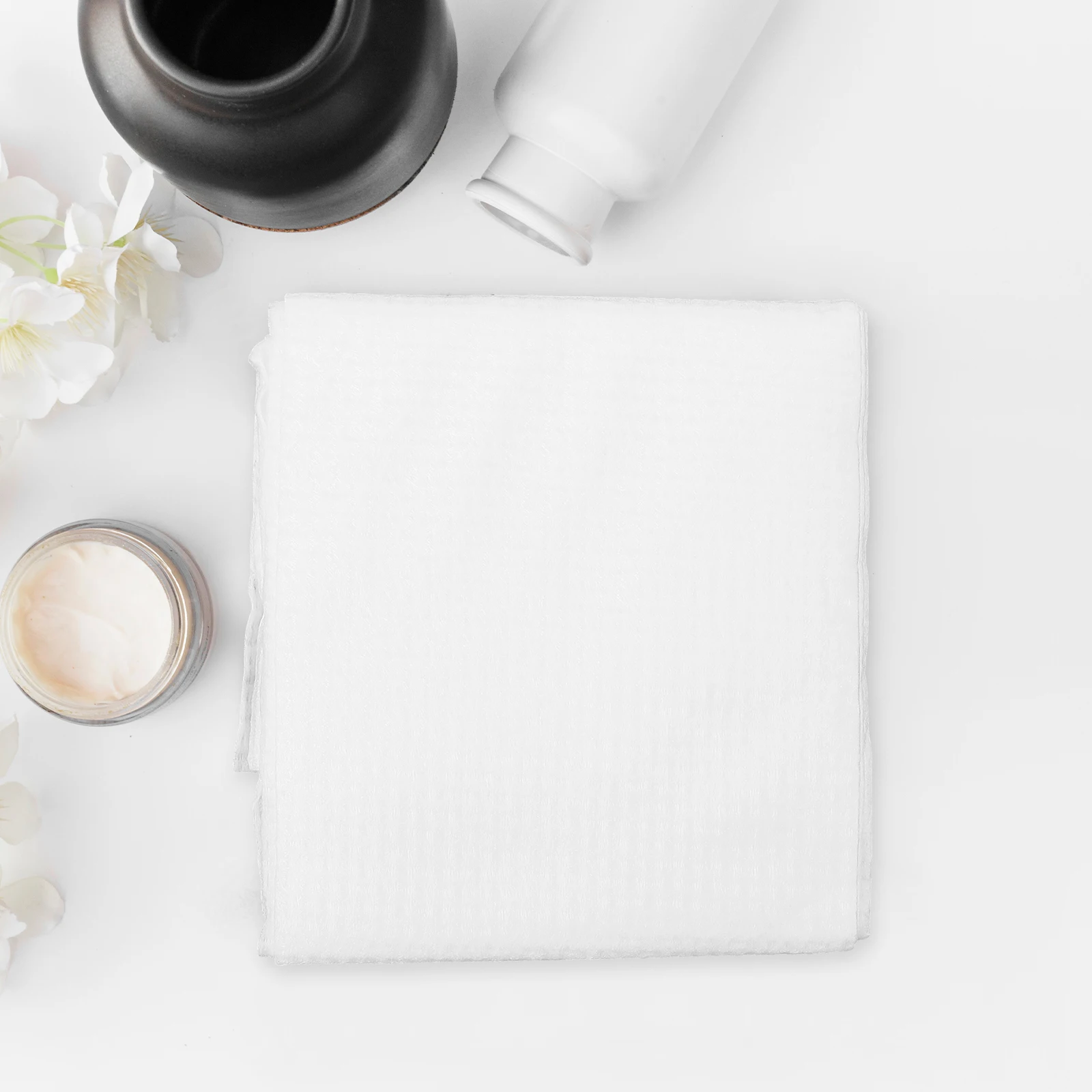 

High-Quality Disposable Towels 10Pcs Thick Cotton Hand Towels Absorbent Comfortable Hotel Bath Towels