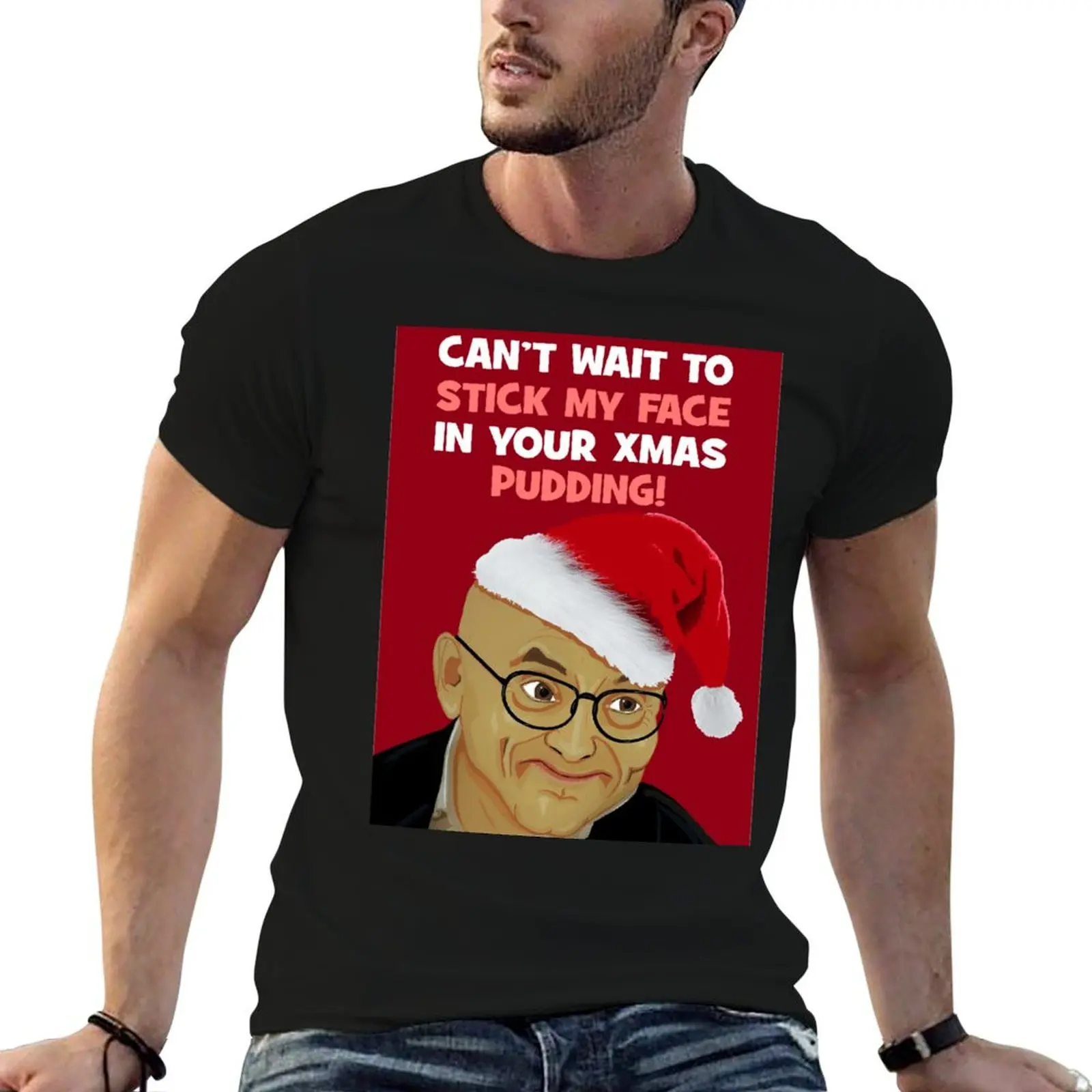 Gregg can't wait to stick his face in your Xmas pudding! T-Shirt Outdoor Sports Lightweight Tee
