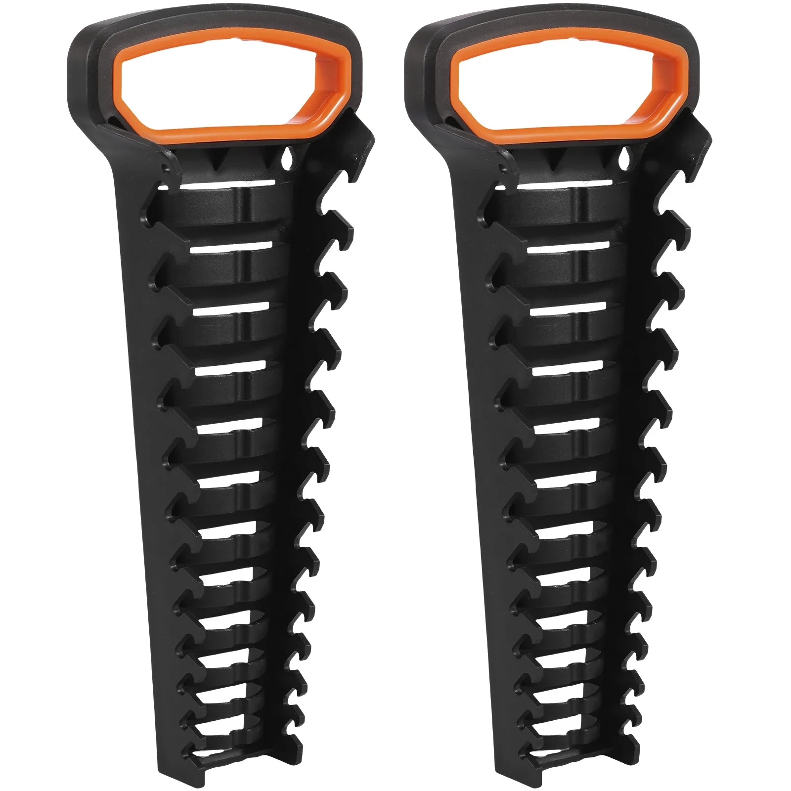 

2Pcs Wrench Holder Plastic 2-Pack Total Holding 24 Wrenches Wrench Tool Tray for Storing 8mm-19mm Metric and SAE Wrenches