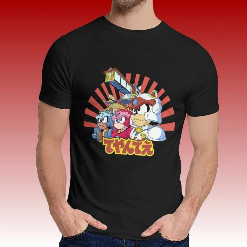 

MOTO-Anime Samurai Pizza Cat T-shirt Men's T-shirt Summer O-neck Short sleeved T-shirt 3D Printing