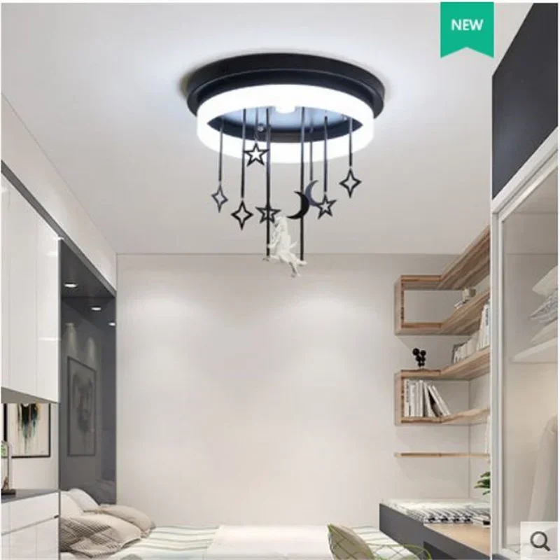 Girls Children's Light  LED Bedroom Ceiling Light Warm Creative Personality Decorative Light