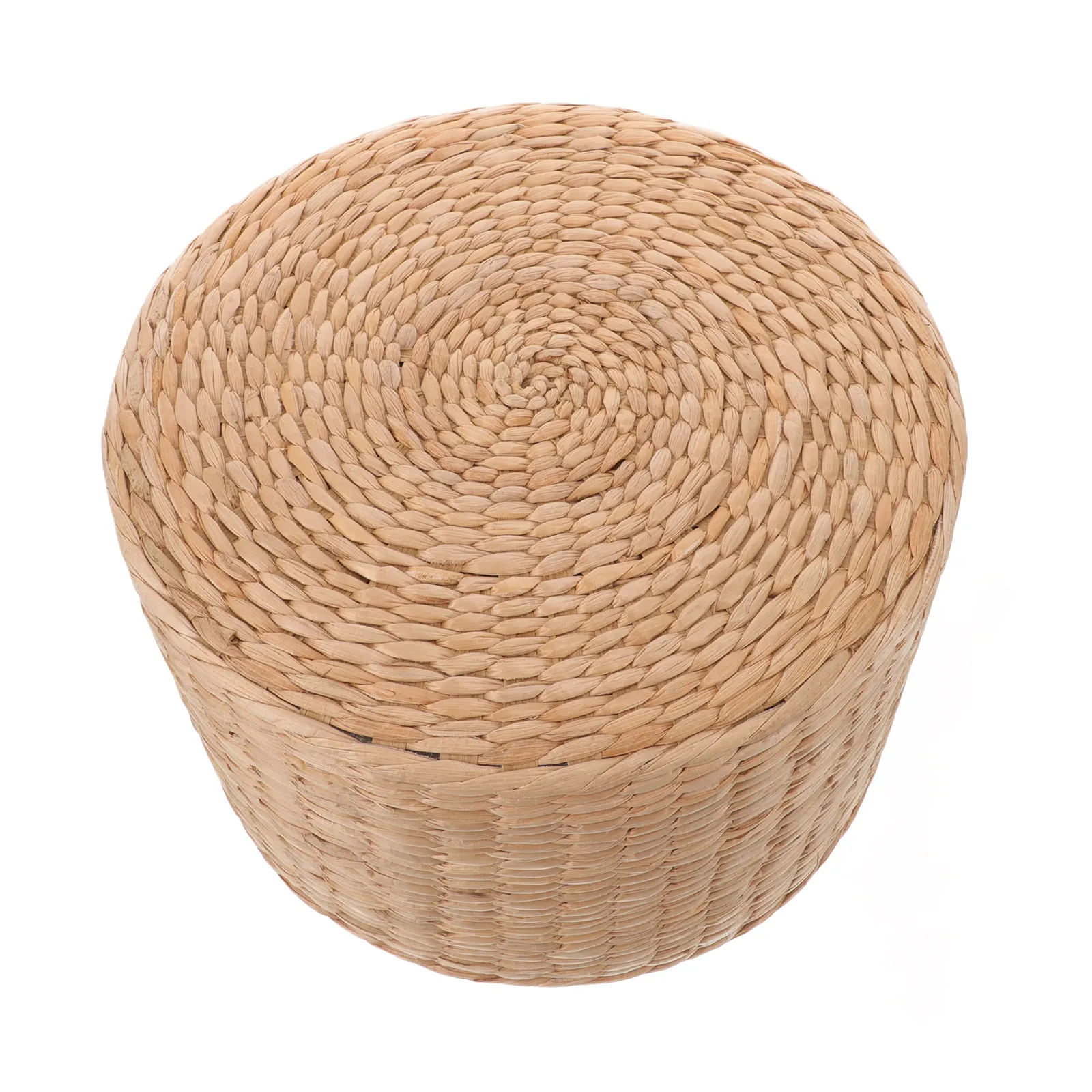 

Handwoven Kids Shoe Changing Stool Natural Material Small Woven Step Stool for Children Garden Yard Play Area Furniture