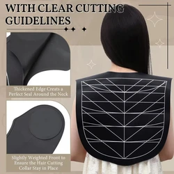 Delantal impermeable para colorear el cabello de barbero, capa de corte de pelo profesional, chal de tela para teñir el cabello, herramientas de peinado duraderas