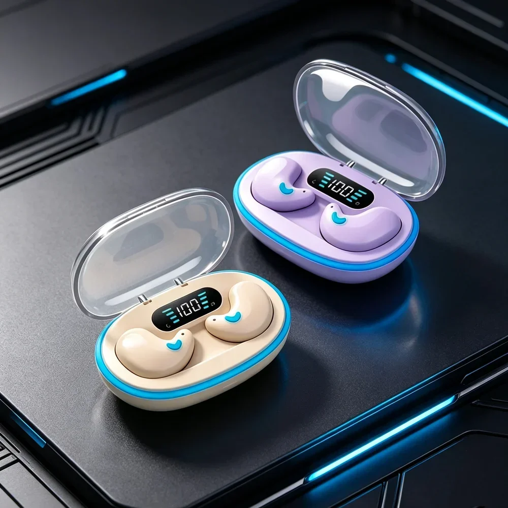 TWS Wireless Earbuds Fone Bluetooth Headphones Adopt Well Tuned Acoustics Slim Housing Touch Command To Manage Audio