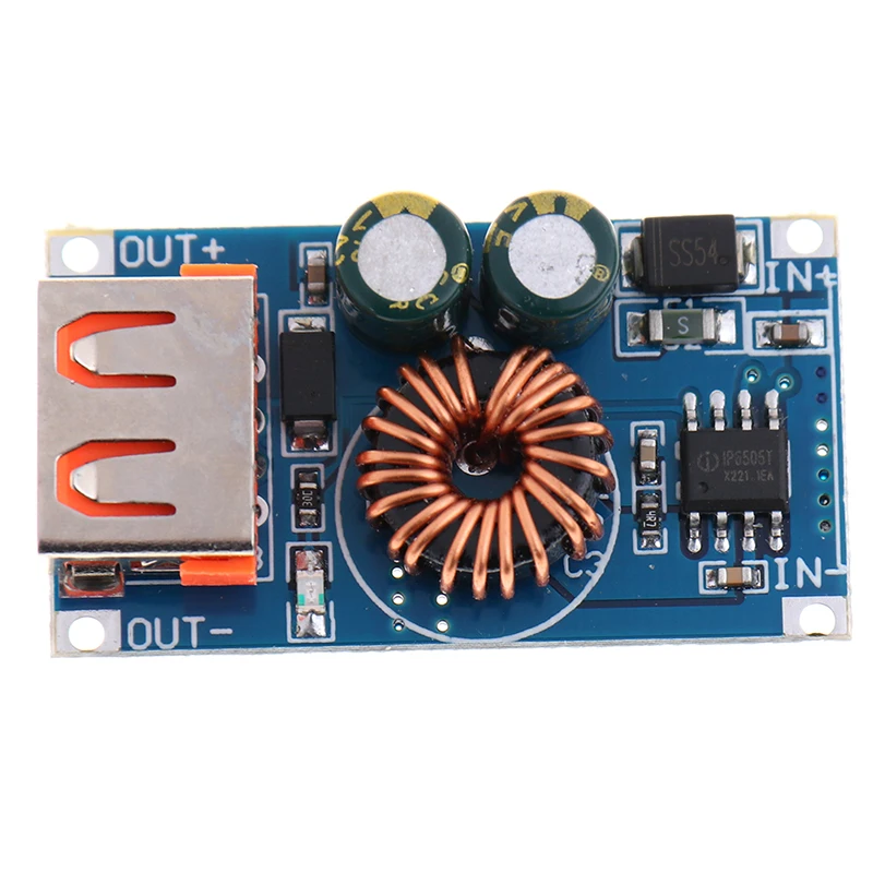 1PC USB DC Step Down Module 12V 24V To QC3.0 Phone Fast Charge