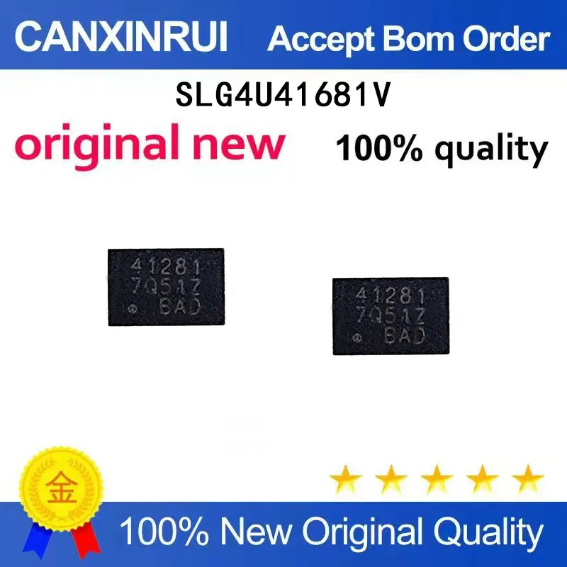

（5-100 pieces）Brand new original SLG4U41681V printing wire 41681 SLG4U41281 41281 QFN20 chip