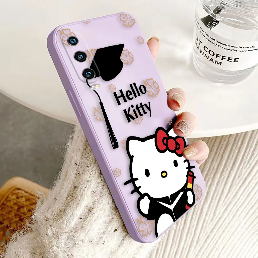 Pink Hello Kitty Cat Phone Case For Infinix HOT 10 11 10s 11s 12 20s 30i 30 9 play Note 10PRONFC 11 12 G88 G96 X680 X682 10T 5G